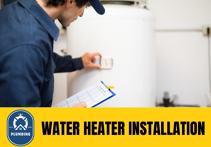 water heater installation Wallasey